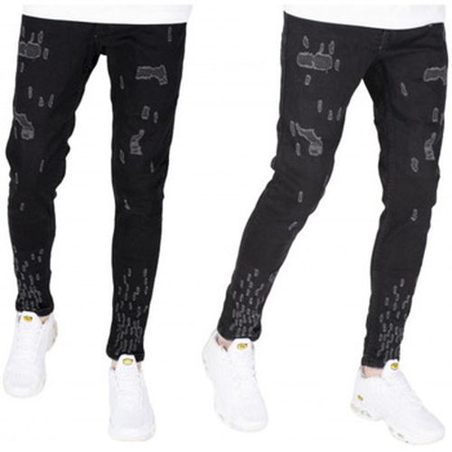 Pantalon Jean slim destroy - 289 - Black Industry - Modalova