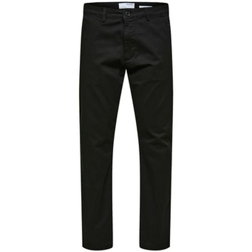 Pantalon Slim Tape New Miles Pants - Black - Selected - Modalova