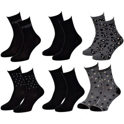 Chaussettes Pack de 6 Paires Strass - Ozabi - Modalova