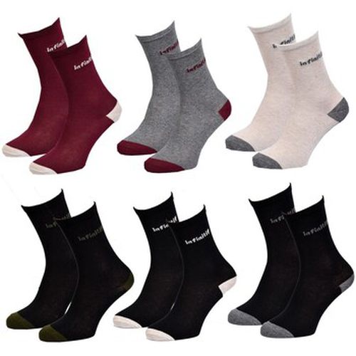 Chaussettes Pack de 6 Paires Talon Couleur - Infinitif - Modalova