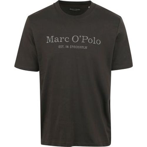 T-shirt T-Shirt Logo Anthracite - Marc O'Polo - Modalova