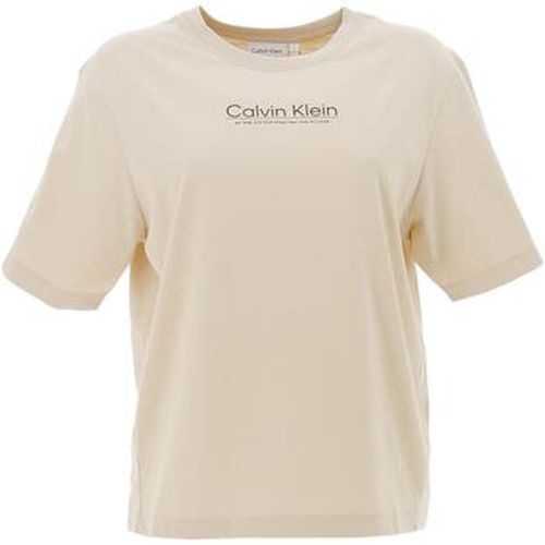 T-shirt Coordinates logo gra - Calvin Klein Jeans - Modalova
