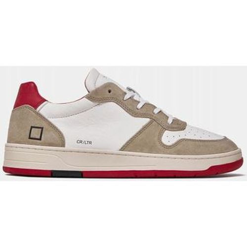 Baskets M381-CR-LE-WR COURT 2.0 LEATHER-WHITE/RED - Date - Modalova