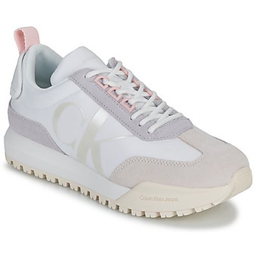 Baskets basses TOOTHY RUNNER LACEUP MIX PEARL - Calvin Klein Jeans - Modalova