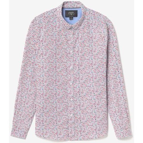 Chemise Chemise rodel à motif fleuri rouge et bleu - Le Temps des Cerises - Modalova