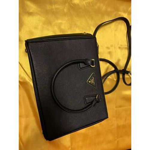 Sac à main Galleria Crossbody Large Black Leather - Prada - Modalova