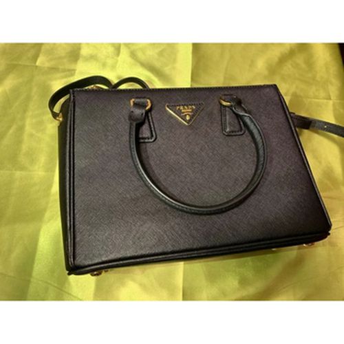 Sac à main Galleria Crossbody Large Black Leather - Prada - Modalova