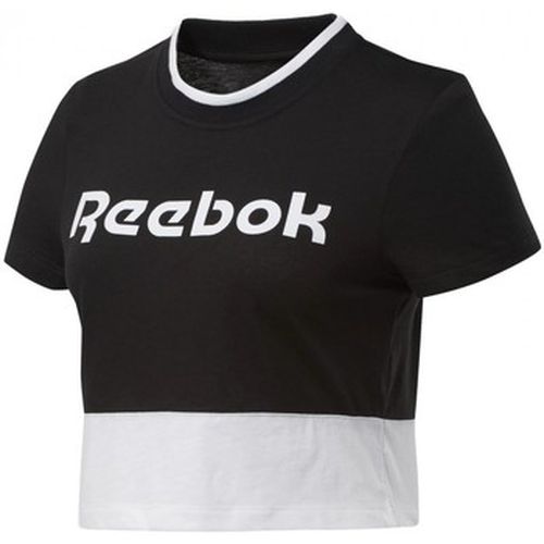 T-shirt Te Linear Logo Crop Tee - Reebok Sport - Modalova