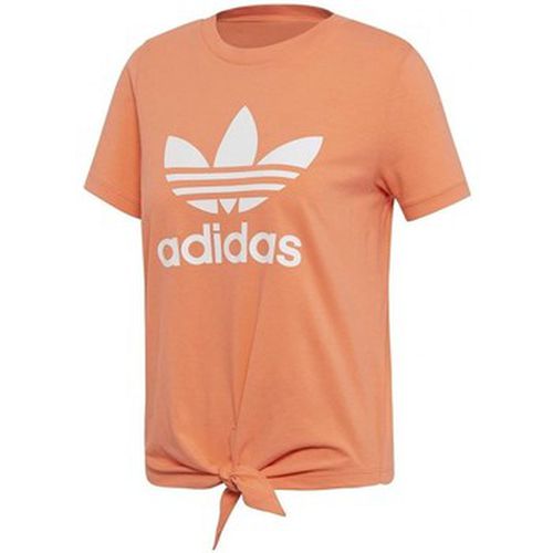 T-shirt adidas Trefoil Bliss Coral - adidas - Modalova