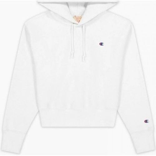 Sweat-shirt Reverse Weave Small Logo Crop Hooded Sweatshirt - Champion - Modalova