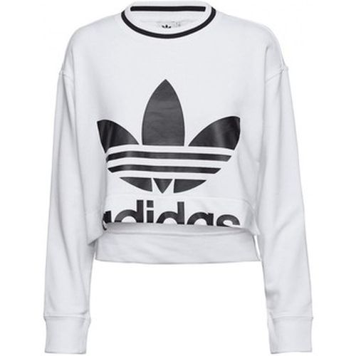 Sweat-shirt adidas Cropped Trefoil - adidas - Modalova