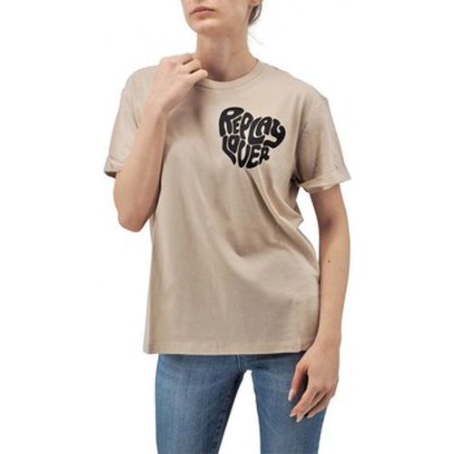 T-shirt T-shirt oversize en coton biologique - Replay - Modalova