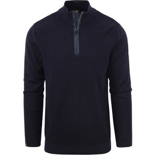 Sweat-shirt Pullover Demi-Zip Blue Foncé - Vanguard - Modalova