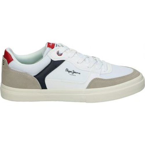 Ville basse ZAPATOS PMS30905-800 CABALLERO WHITE - Pepe jeans - Modalova