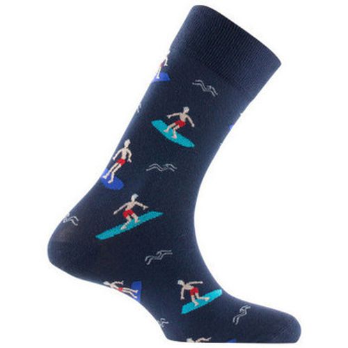 Chaussettes Lot de 2 paires de mi-chaussettes en coton motif surf - Kindy - Modalova