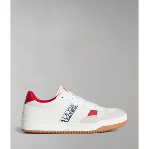 Baskets NP0A4HL3 COURTIS01-NM03 WHITE/RED - Napapijri Footwear - Modalova