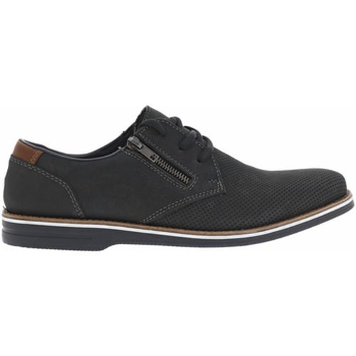 Ville basse Derbies cuir talon plat - Rieker - Modalova