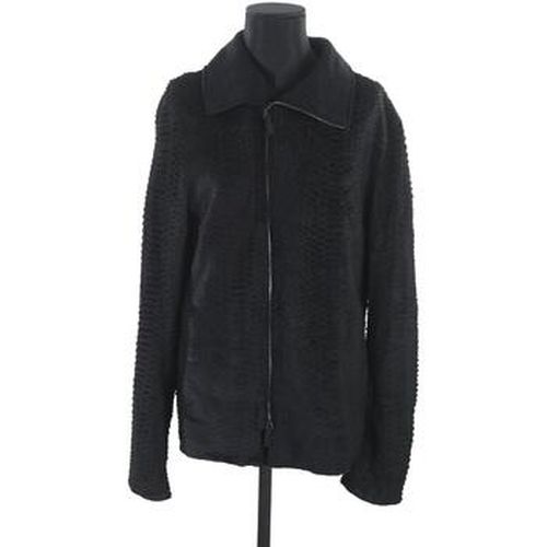 Veste Veste avec fermeture éclair en cuir - Emporio Armani - Modalova