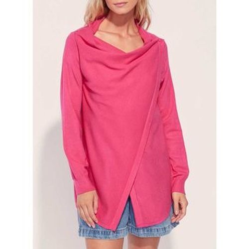 Gilet Gilet long maille effet drappé TACHI - La Fiancee Du Mekong - Modalova