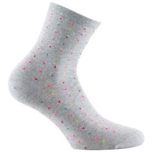 Chaussettes Socquettes en coton et plumetis coloré MADE IN FRANCE - Kindy - Modalova