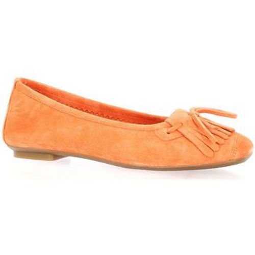 Ballerines Ballerines cuir velours abricot - Reqin's - Modalova