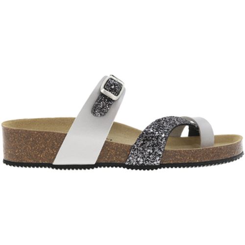 Claquettes Sandales passe-doigt nubuck - La Maison De L'espadrille - Modalova