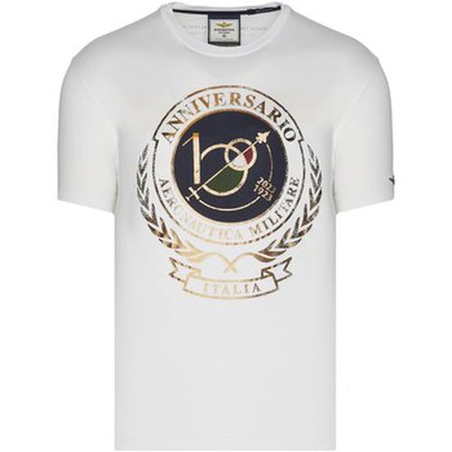 T-shirt 231TS2118J594 T-Shirt/Polo crème - Aeronautica Militare - Modalova