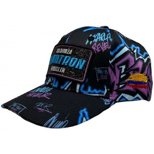 Casquette CASQ H MEDDELIN GRAFFITI VIOLE - VD/BOB/1/COL/GREY - Sk.r - Modalova