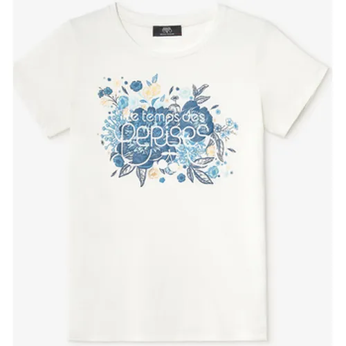 T-shirt T-shirt frankie crème imprimé - Le Temps des Cerises - Modalova