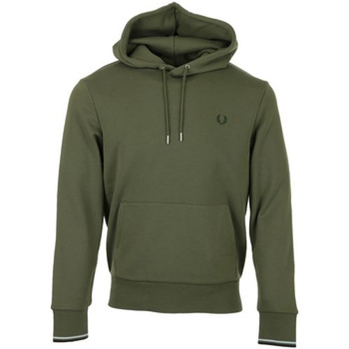 Sweat-shirt Tipped Hooded Sweatshirt - Fred Perry - Modalova