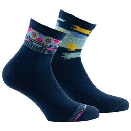 Chaussettes Lot de 2 paires de socquettes en coton bracelet coloré - Kindy - Modalova