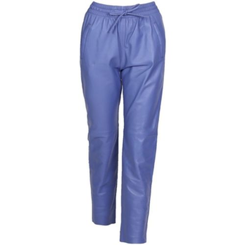 Pantalon Pantalon jogpant en cuir Gift Ref 50426 Indigo - Oakwood - Modalova