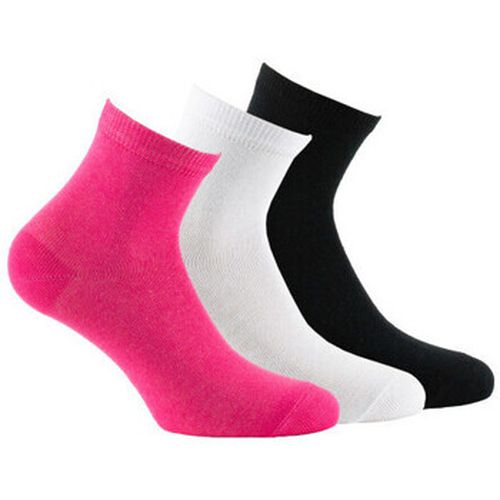 Socquettes Lot de 3 paires de socquettes en pur coton biologique - Kindy - Modalova