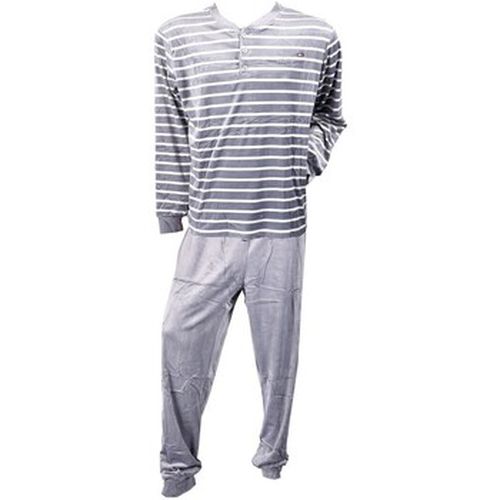 Pyjamas / Chemises de nuit POLAIRE Long SWEET SECRET Q2735 MARINIERE GR - Ozabi - Modalova