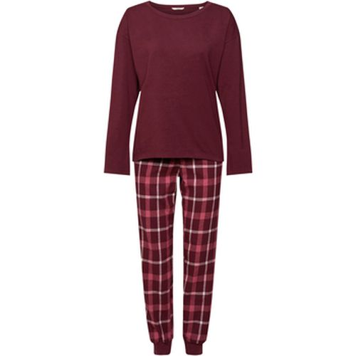 Pantalon Pyjama long coton droit - Esprit - Modalova
