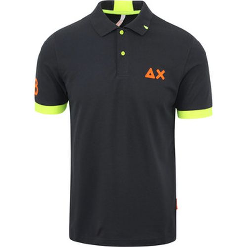 T-shirt Sun68 Polo Logo Anthracite - Sun68 - Modalova