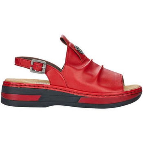 Sandales rosso casual open sandals - Rieker - Modalova
