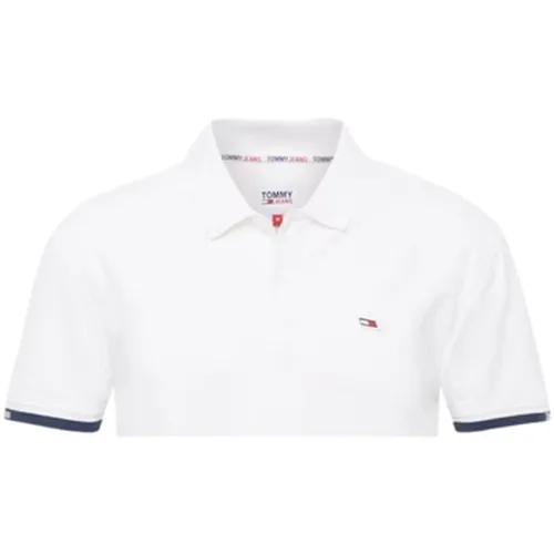 T-shirt Polo manches courtes Ref 59569 YBR - Tommy Jeans - Modalova