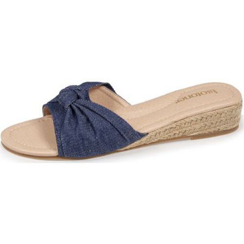 Mules Mules talon corde effet jean - Isotoner - Modalova