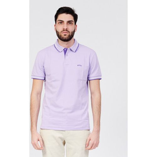 T-shirt Polo Paul Curved en piqué de coton stretch - BOSS - Modalova