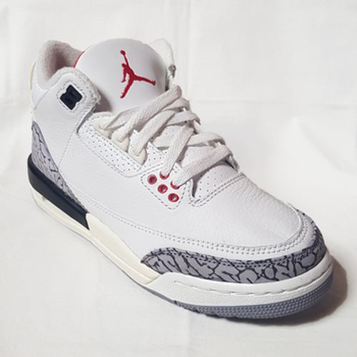 Chaussures Jordan 3 White Cement Reimagined GS - DM0967-100 - Taille : 36 F - Nike - Modalova