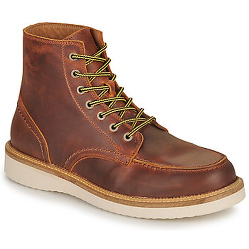 Boots SLHTEO NEW LEATHER MOC-TOE BOOT - Selected - Modalova