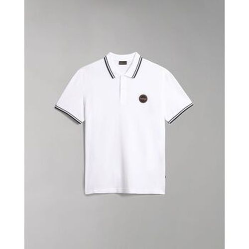 T-shirt E-MACAS NP0A4H5Z-002 BRIGHT WHITE - Napapijri - Modalova