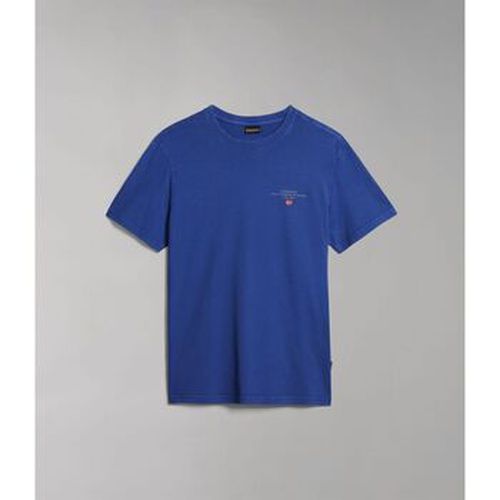 T-shirt SELBAS NP0A4GBQ-B5A MAZARINE BLUE - Napapijri - Modalova