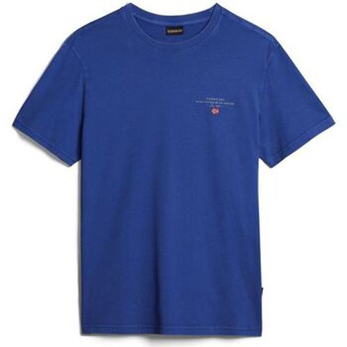 T-shirt SELBAS NP0A4GBQ-B5A MAZARINE BLUE - Napapijri - Modalova