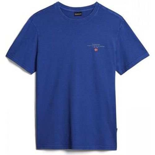 T-shirt SELBAS NP0A4GBQ-B5A MAZARINE BLUE - Napapijri - Modalova