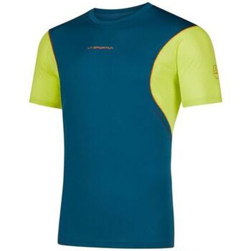 T-shirt T-shirt Resolute Storm Blue/Lime Punch - La Sportiva - Modalova