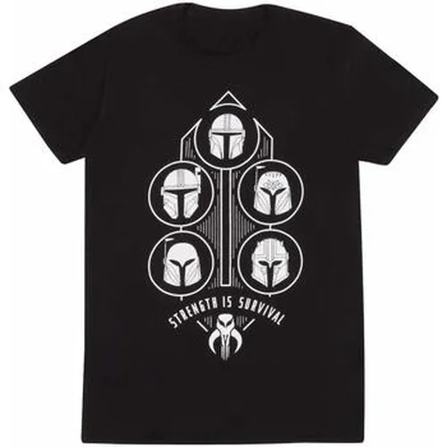 T-shirt Strength Is Survival - Star Wars: The Mandalorian - Modalova