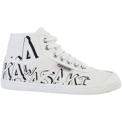 Baskets Graffiti Canvas Boot K202415 1002 White - Kawasaki - Modalova