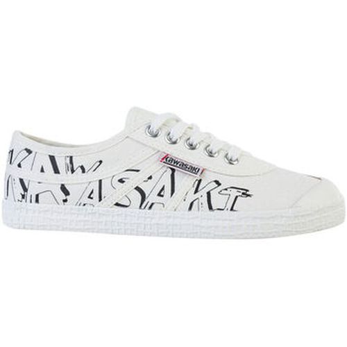 Baskets Graffiti Canvas Shoe K202416 1002 White - Kawasaki - Modalova